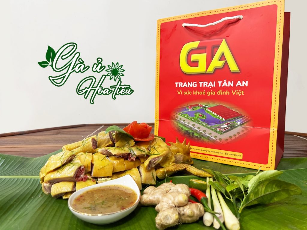 gà ủ hoa tiêu