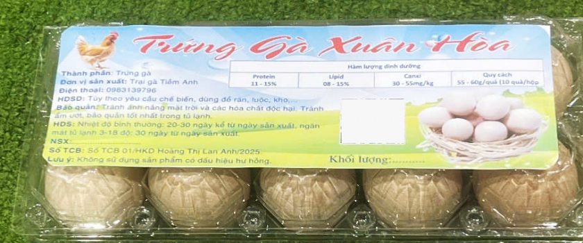 trứng gà xuân hòa lào cai