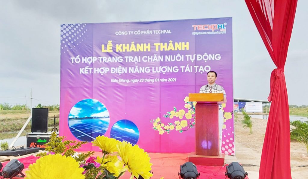 lễ khánh thành tổ hợp trang trại chăn nuôi Techpal