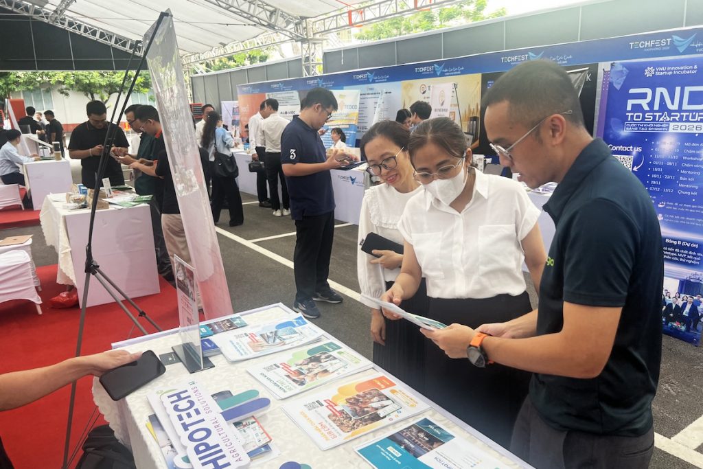 khách trải nghiệm techfest 2026