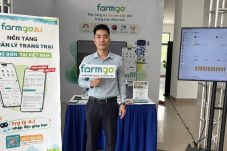 Đại diện đội ngũ FarmGo tại gian hàng FarmGo AI bên lề Hội thi Tin học khối cán bộ, công chức trẻ toàn quốc 2026